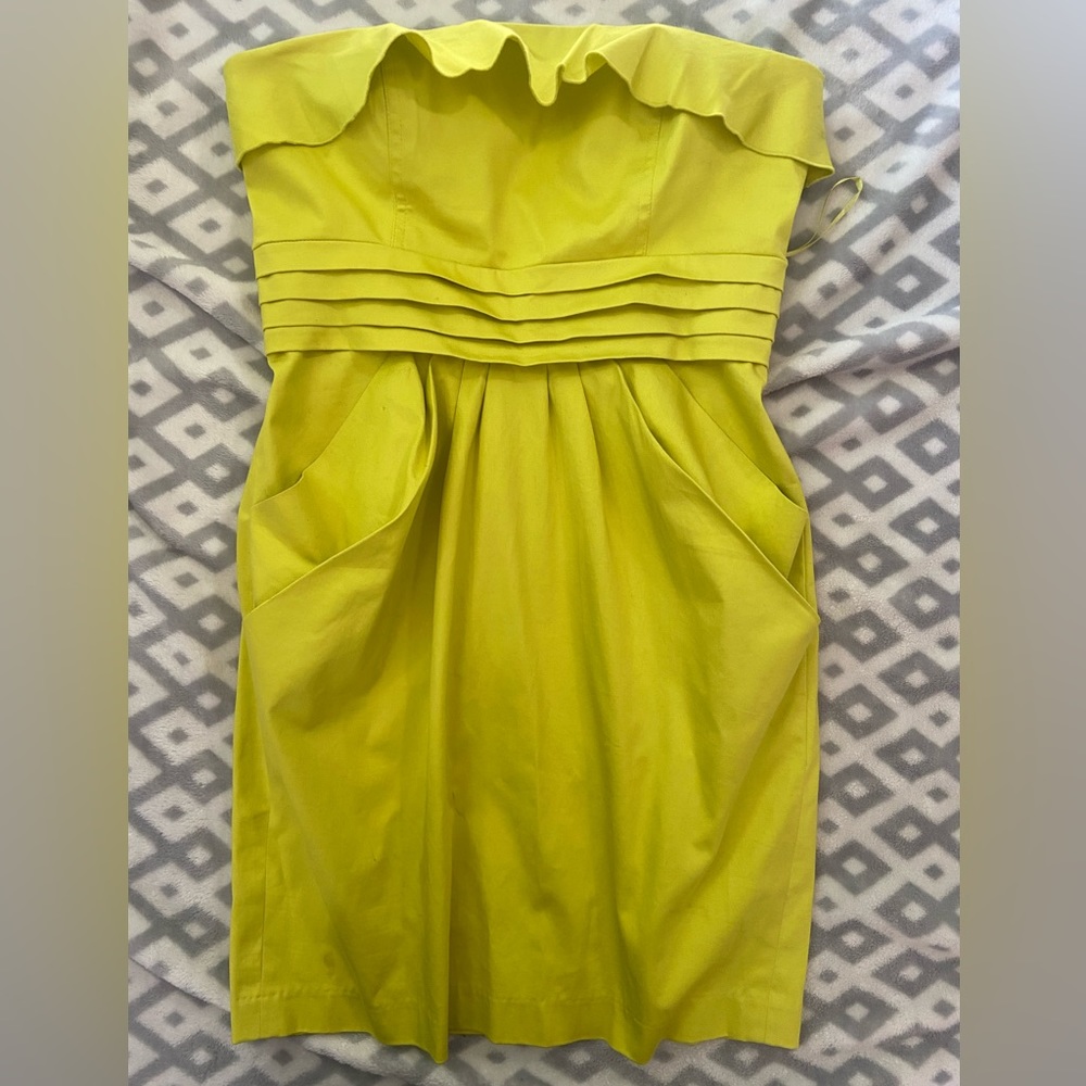 Jessica Simpson Lime green dress